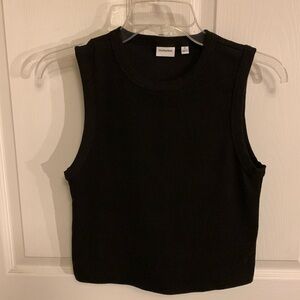 ARITZIA Sunday Best Basic Tank Black Size Small
